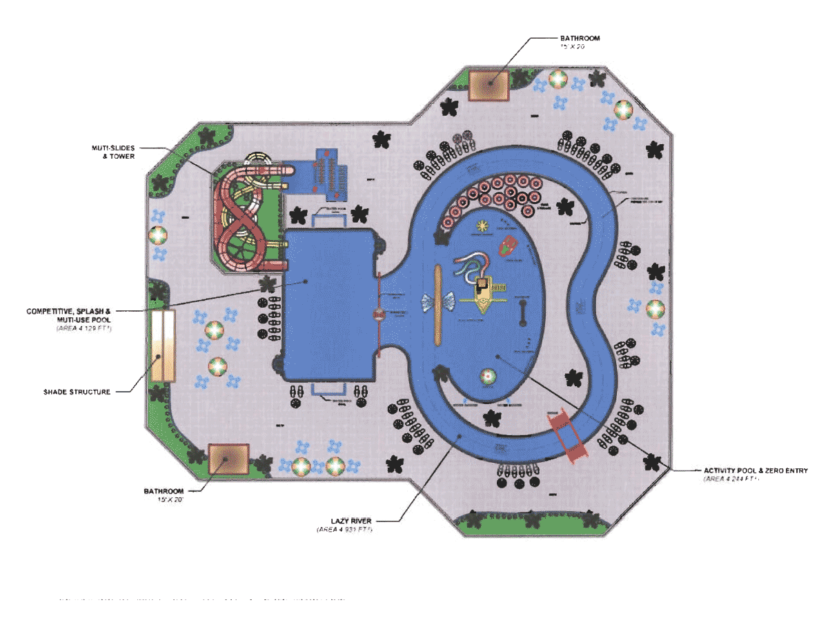 Lazy River Park by WV